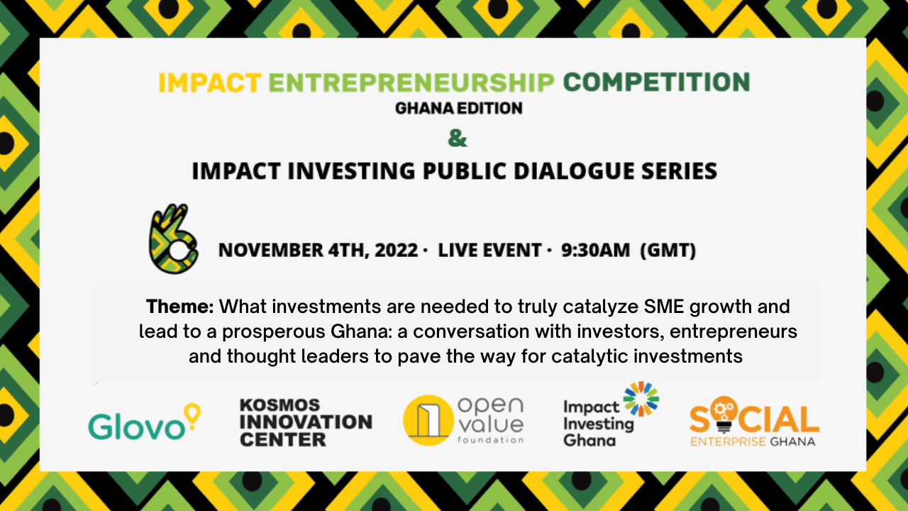 WELCOME TO THE Impact investing leaders' forum (1)